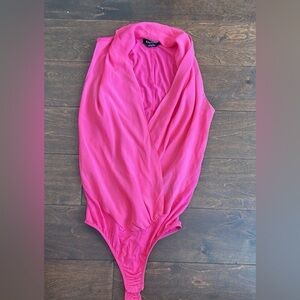 bebe Vibrant Pink Women's Bodysuit
